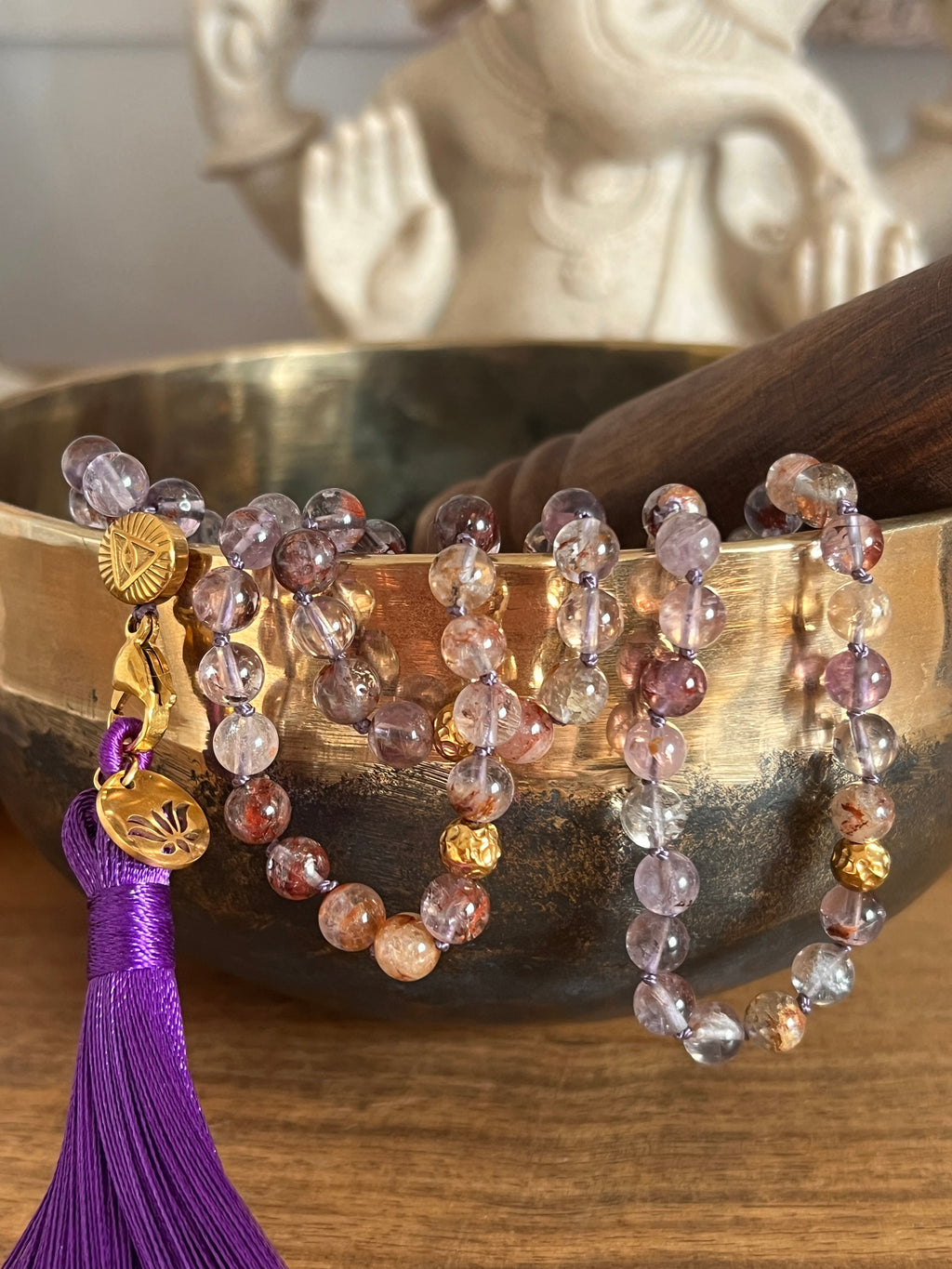 Mala précieux en Super Seven - Eveil spirituel